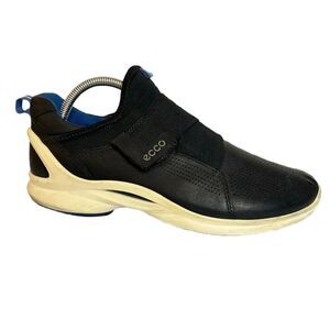 Ecco Black Leather Biom Sneakers